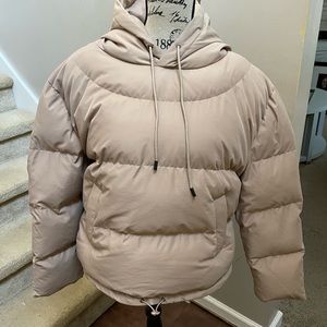 JLUXLABEL puffer pullover hooded jacket
